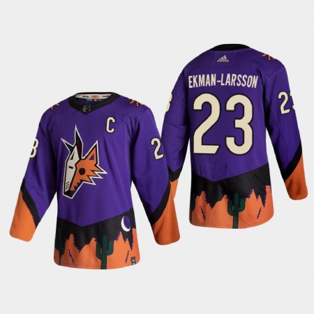 Arizona Coyotes Dresy Oliver Ekman-Larsson 23 2020-21 Reverse Retro Authentic - Pánské